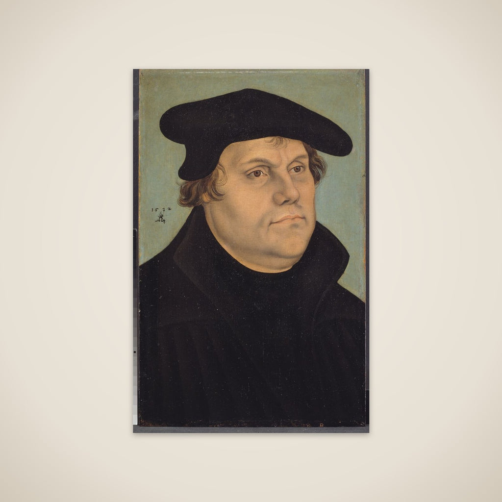 Portræt af Martin Luther unframed print