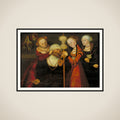 Herkules hos Omphale framed