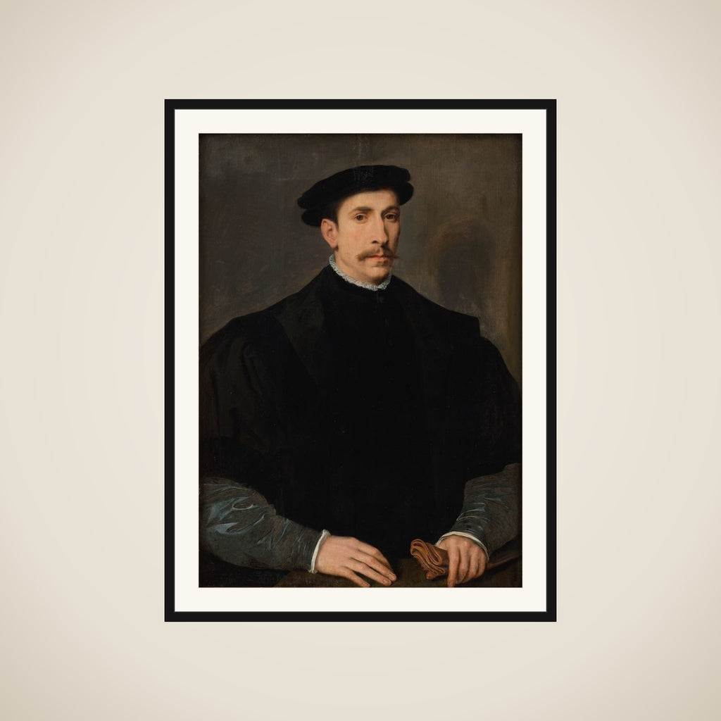 Mandsportræt framed