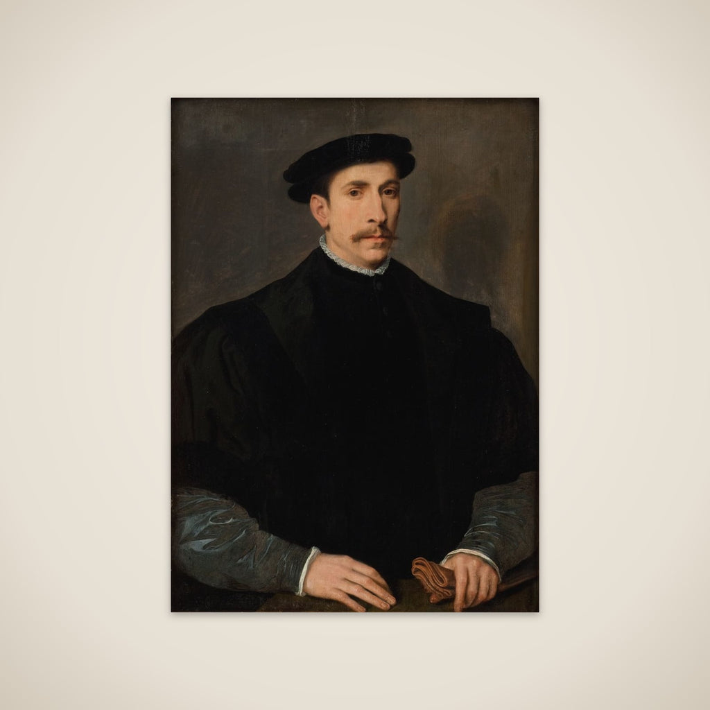 Mandsportræt unframed print