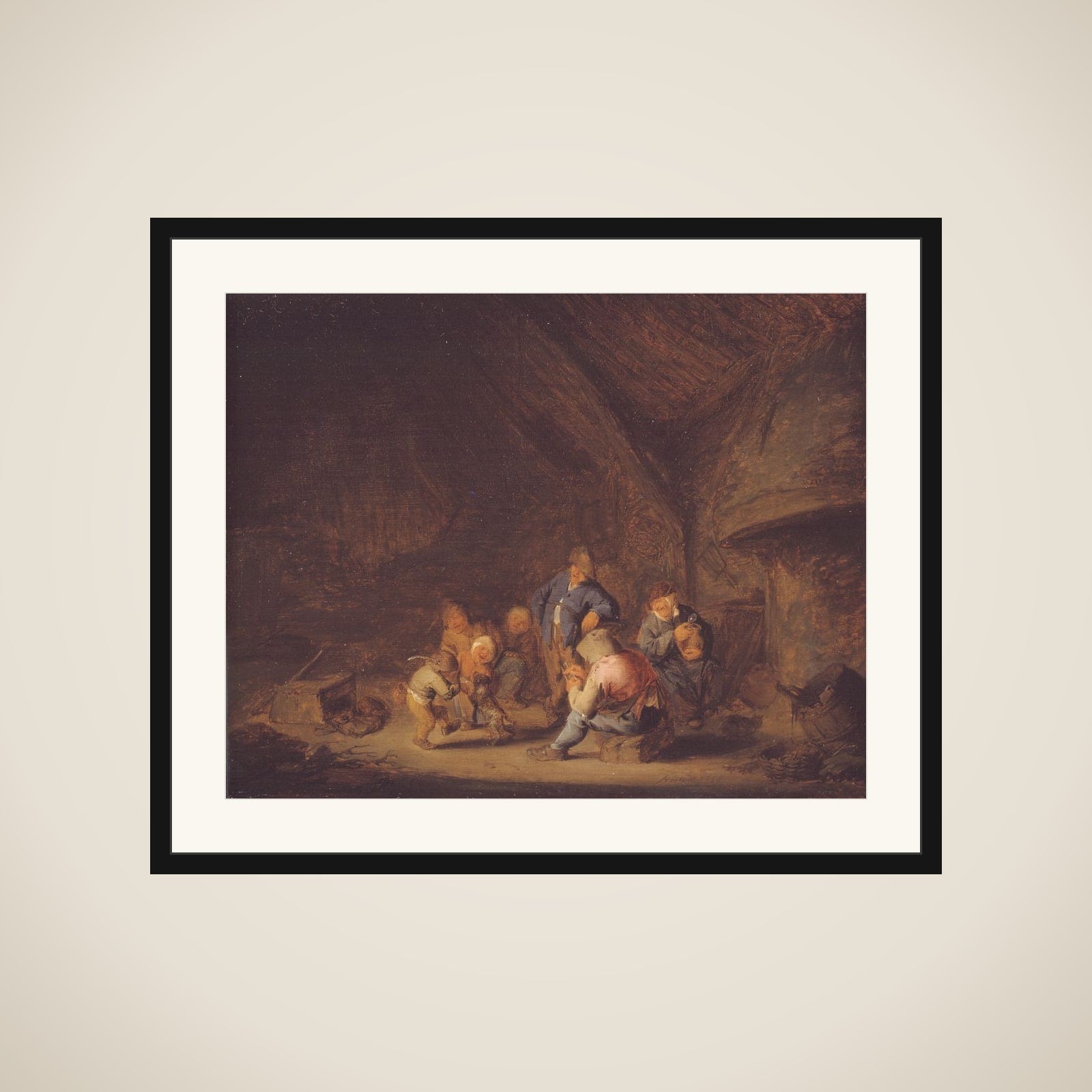 Bondestue framed