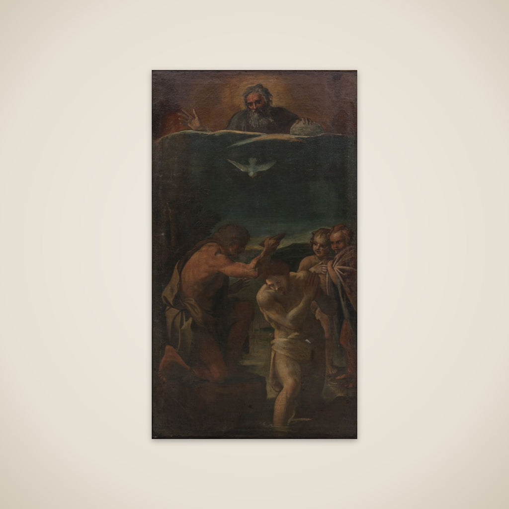 Kristi dåb unframed print
