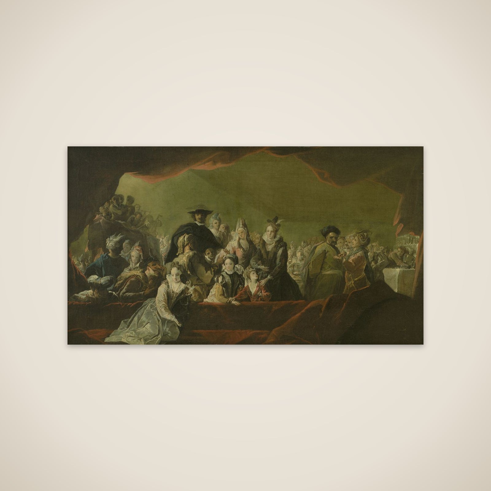 Et maskebal unframed print