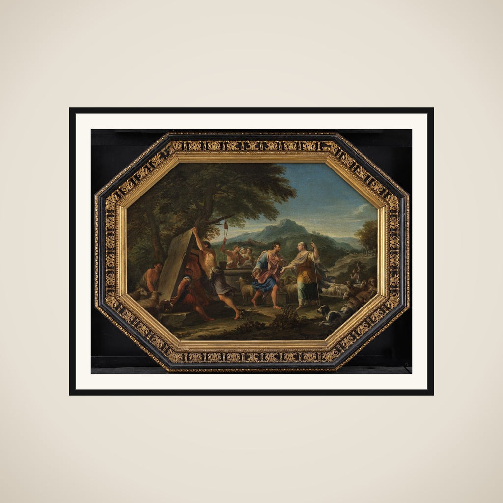 Jakob møder Rakel ved brønden uden for byen Haran framed