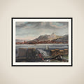 Udsigt af Frederikshald framed