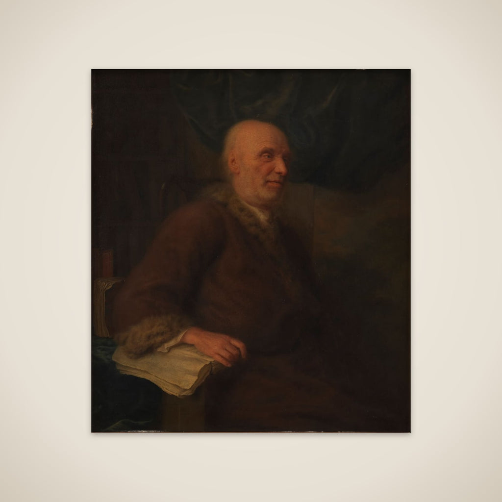 Mandsportræt unframed print
