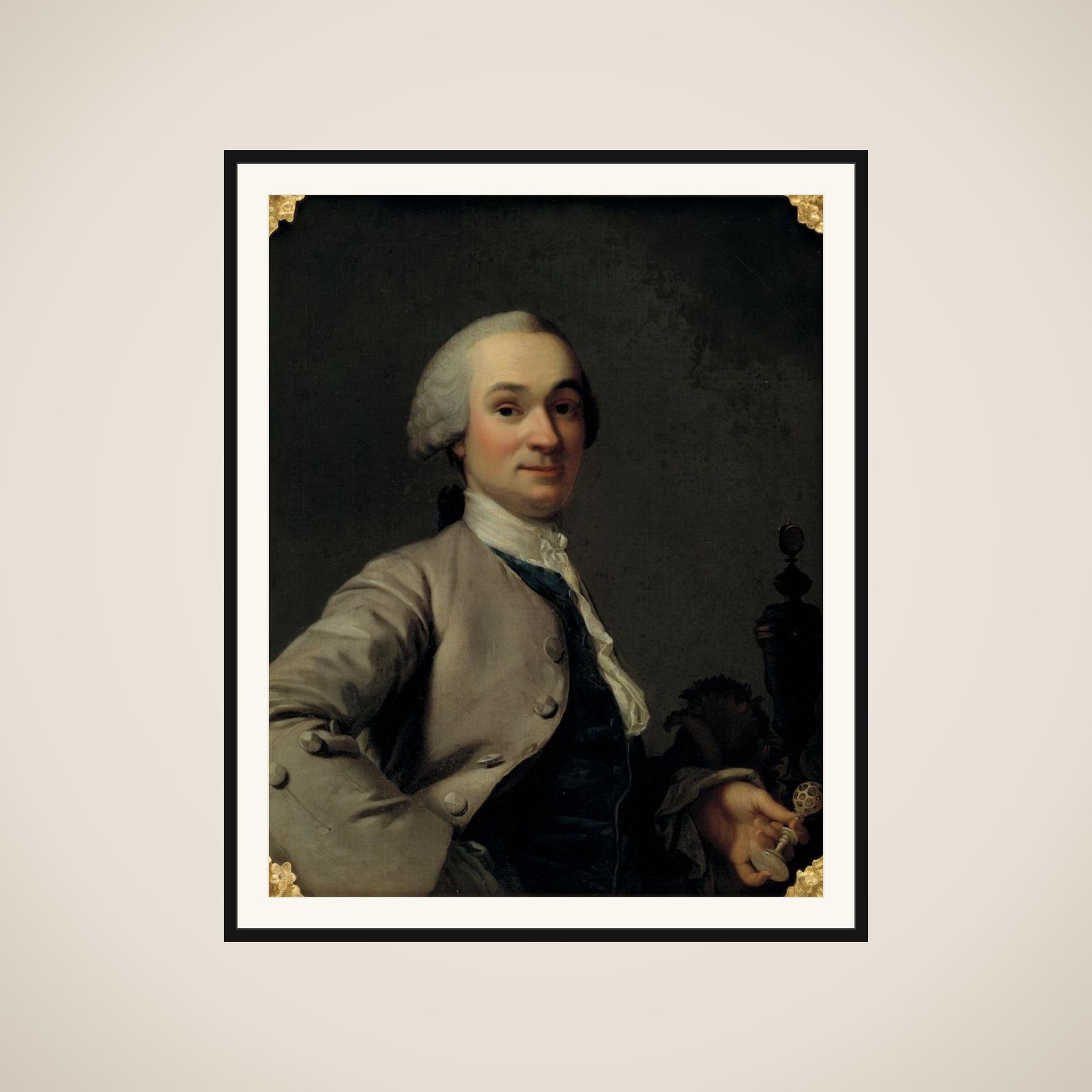 Kunstdrejer og kunstkammerforvalter Lorenz Spengler framed