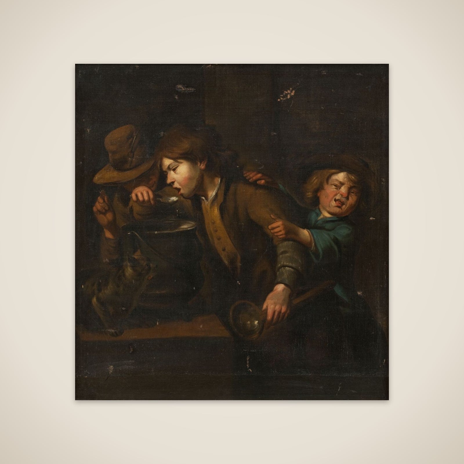 Drengene om vællingen unframed print