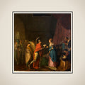Hamlet overleverer dronningen af England et brev framed