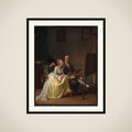 Kunstneren og hans hustru Rosine, f. Dørschel framed