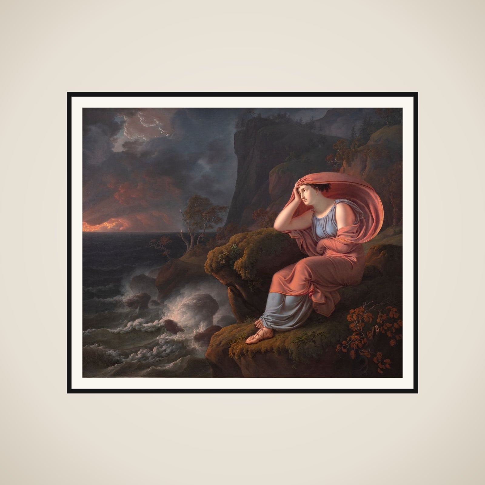 Alkyone venter forgæves sin bortrejste ægtefælle framed