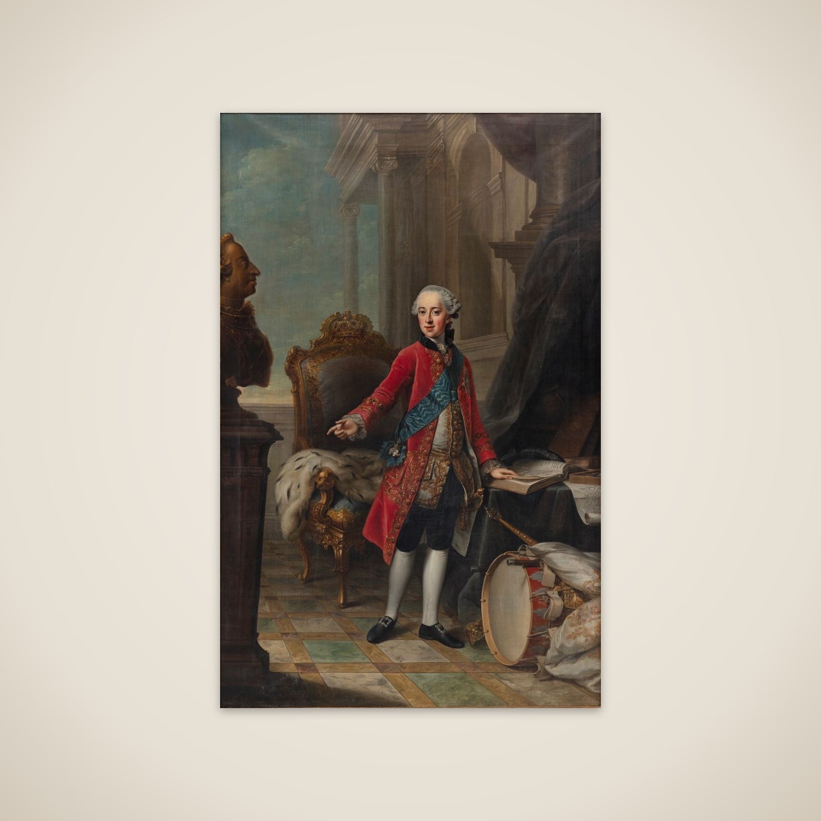 Arveprins Frederik unframed print
