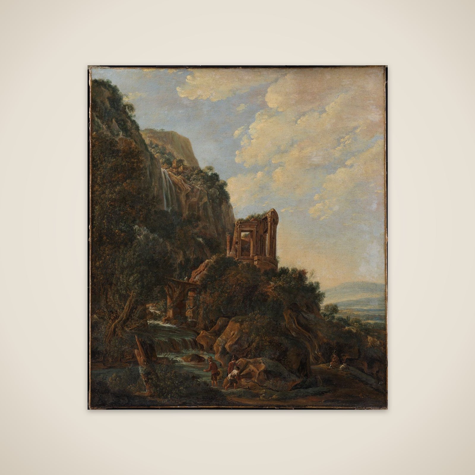 Cascatellen ved Tivoli unframed print