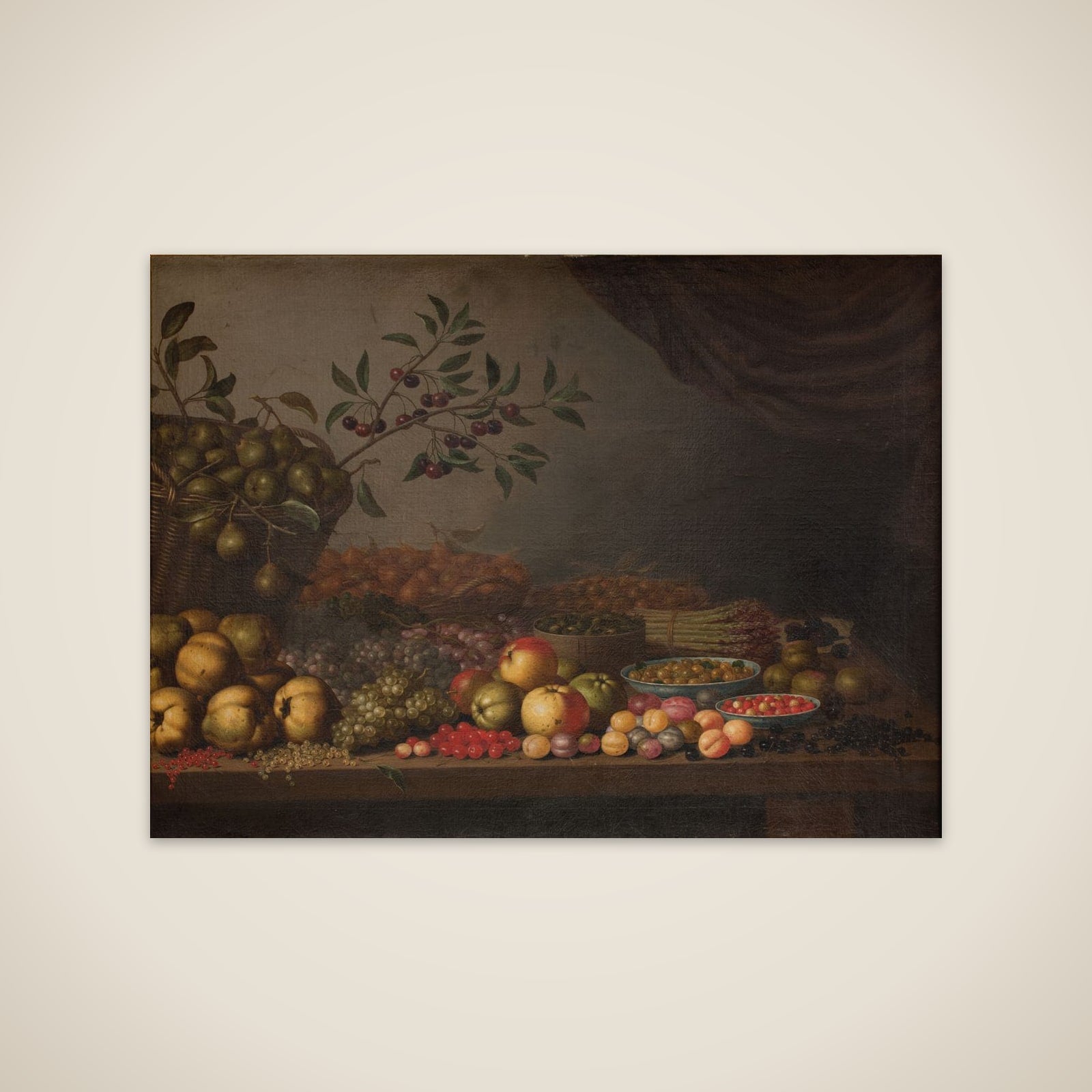 Frugtkurv unframed print