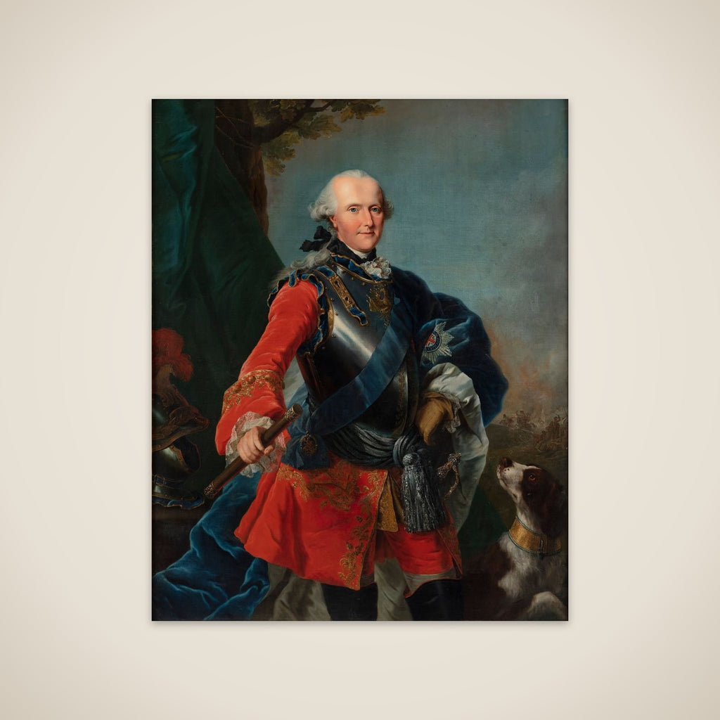 Portræt af Ferdinand af Braunschweig unframed print