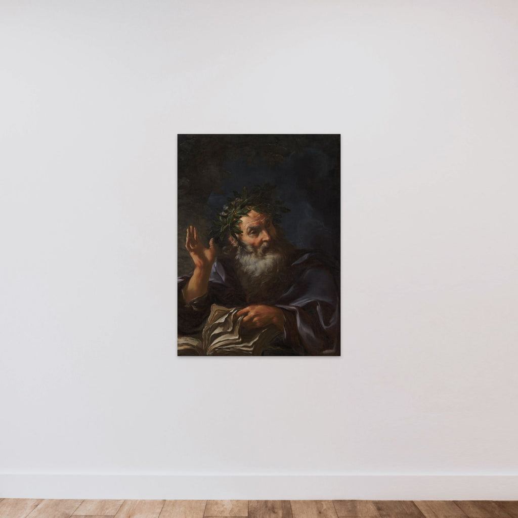 Homer unframed — shown to scale