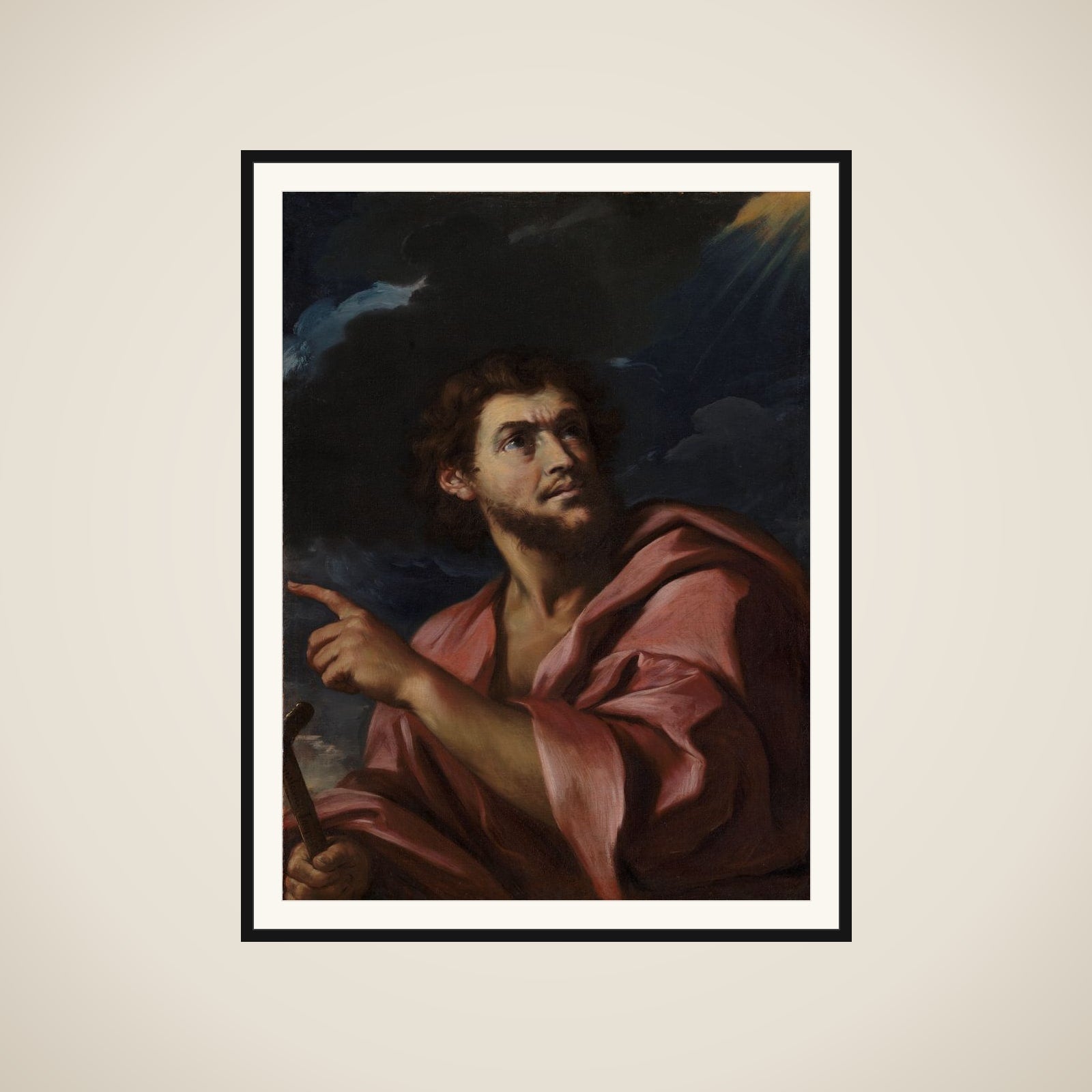 Johannes Døberen framed