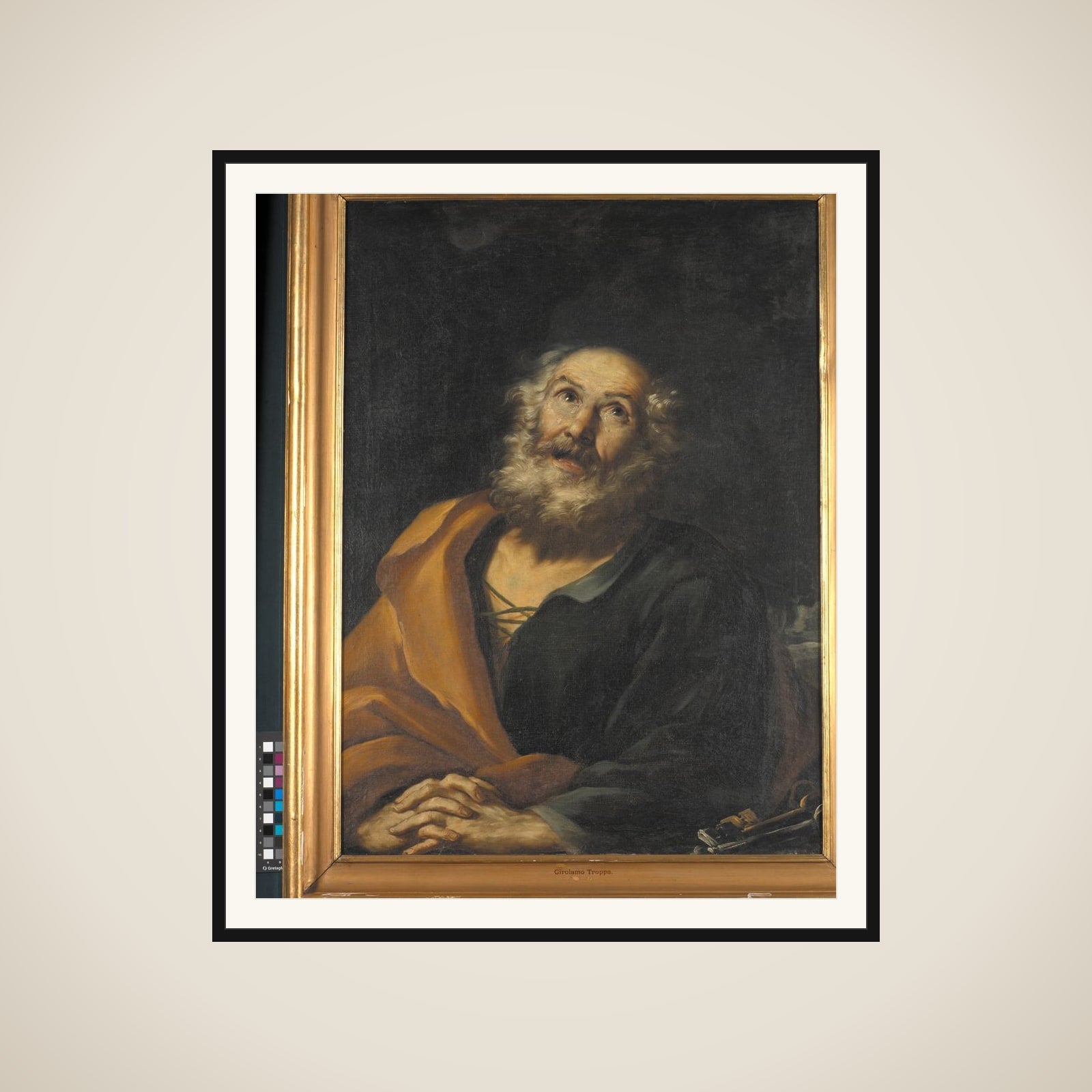 Den Angrende Peter framed