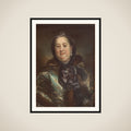 Portræt af hertuginde Antoinette Amalie af Braunschweig-Wolfenbüttel framed