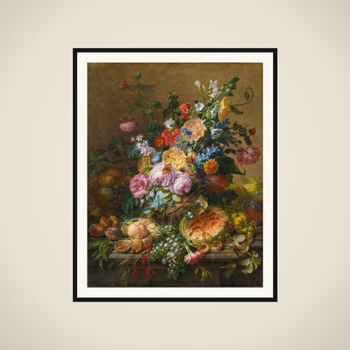 Blomster framed
