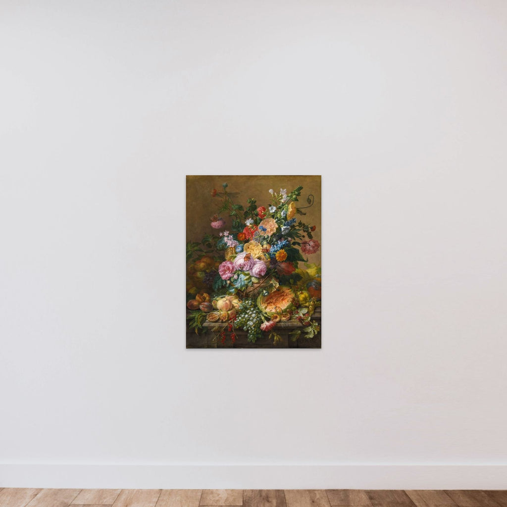 Blomster unframed — shown to scale