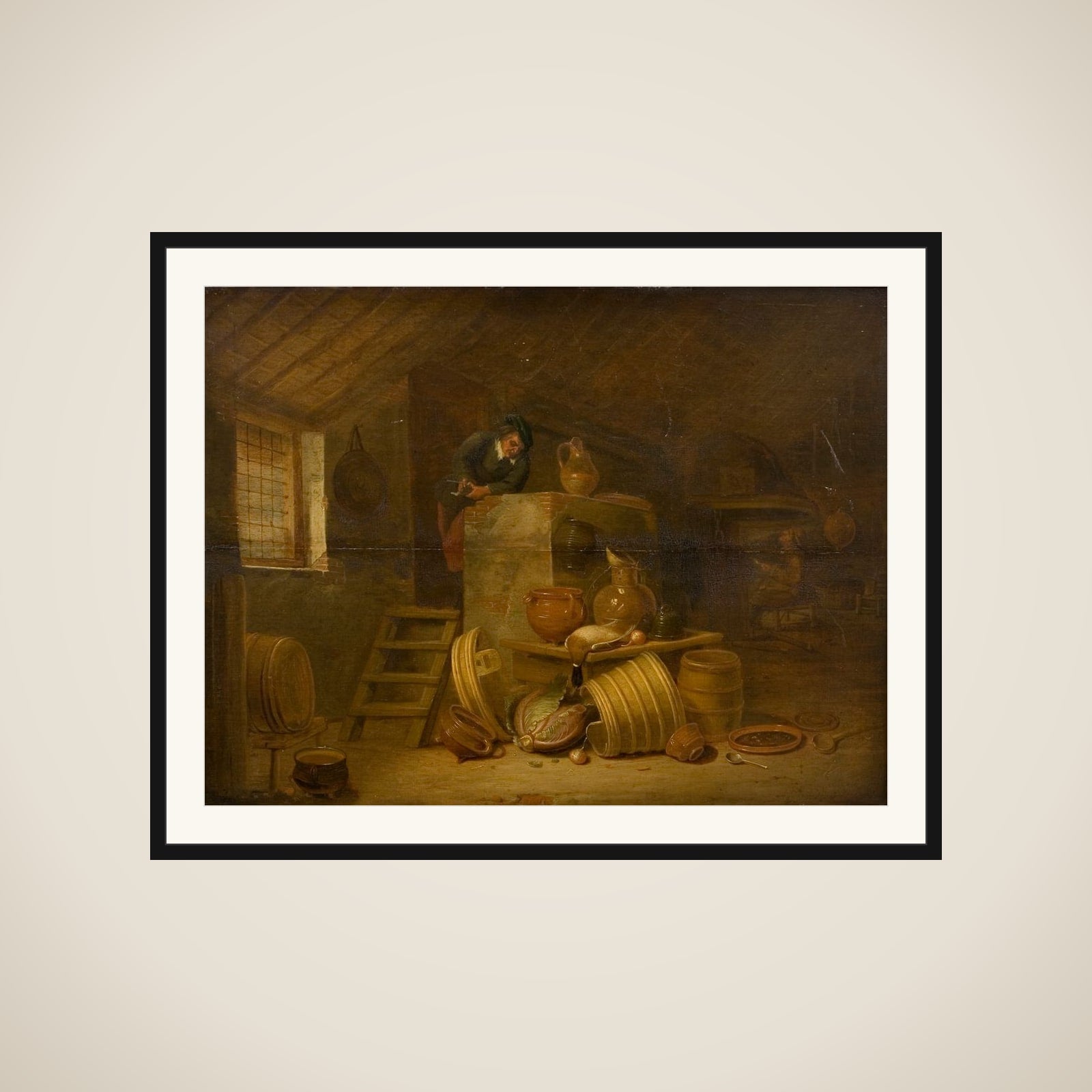 Køkkeninteriør framed