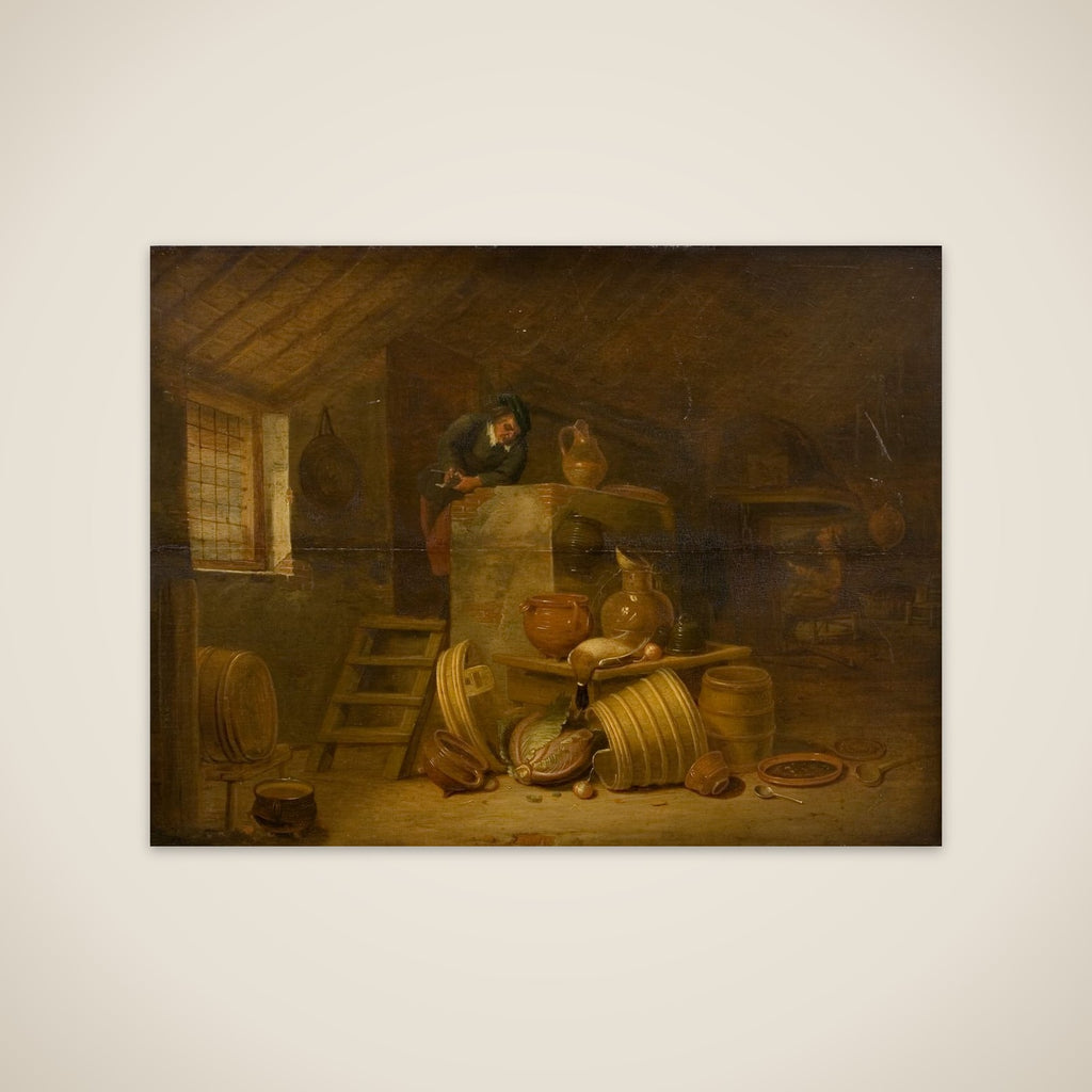 Køkkeninteriør unframed print