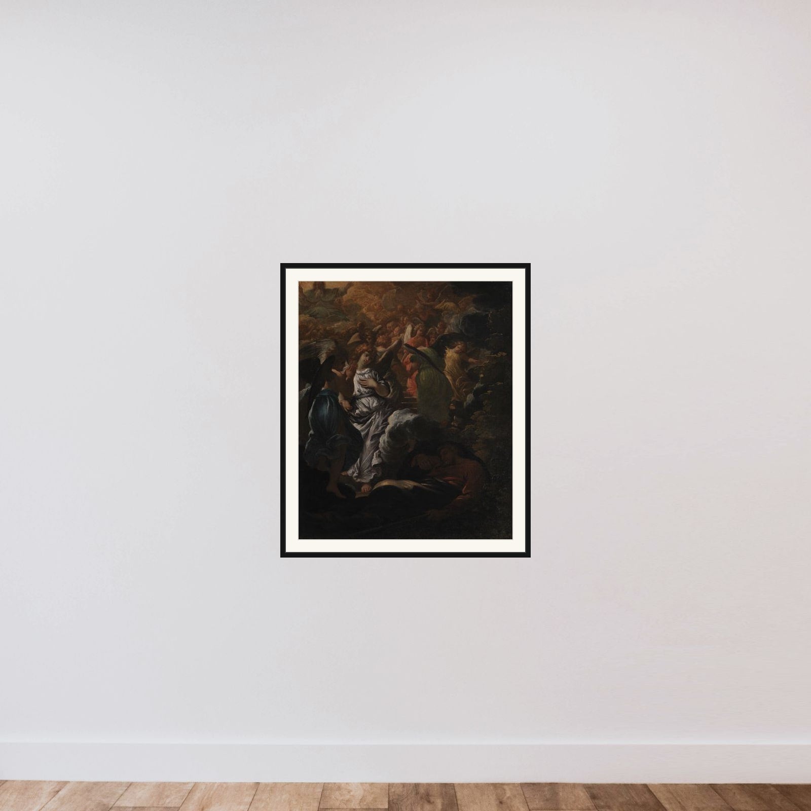 Jacobs drøm framed — shown to scale