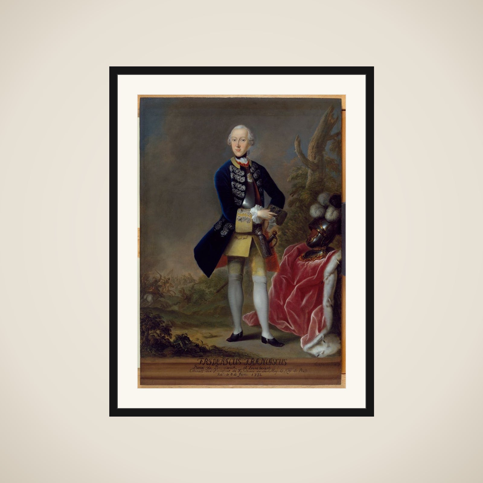 Fridericus Franciscus, prins af Braunschweig og Lünebourg framed