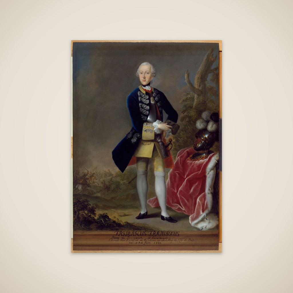 Fridericus Franciscus, prins af Braunschweig og Lünebourg unframed print