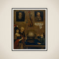 Vanitas med Minerva framed