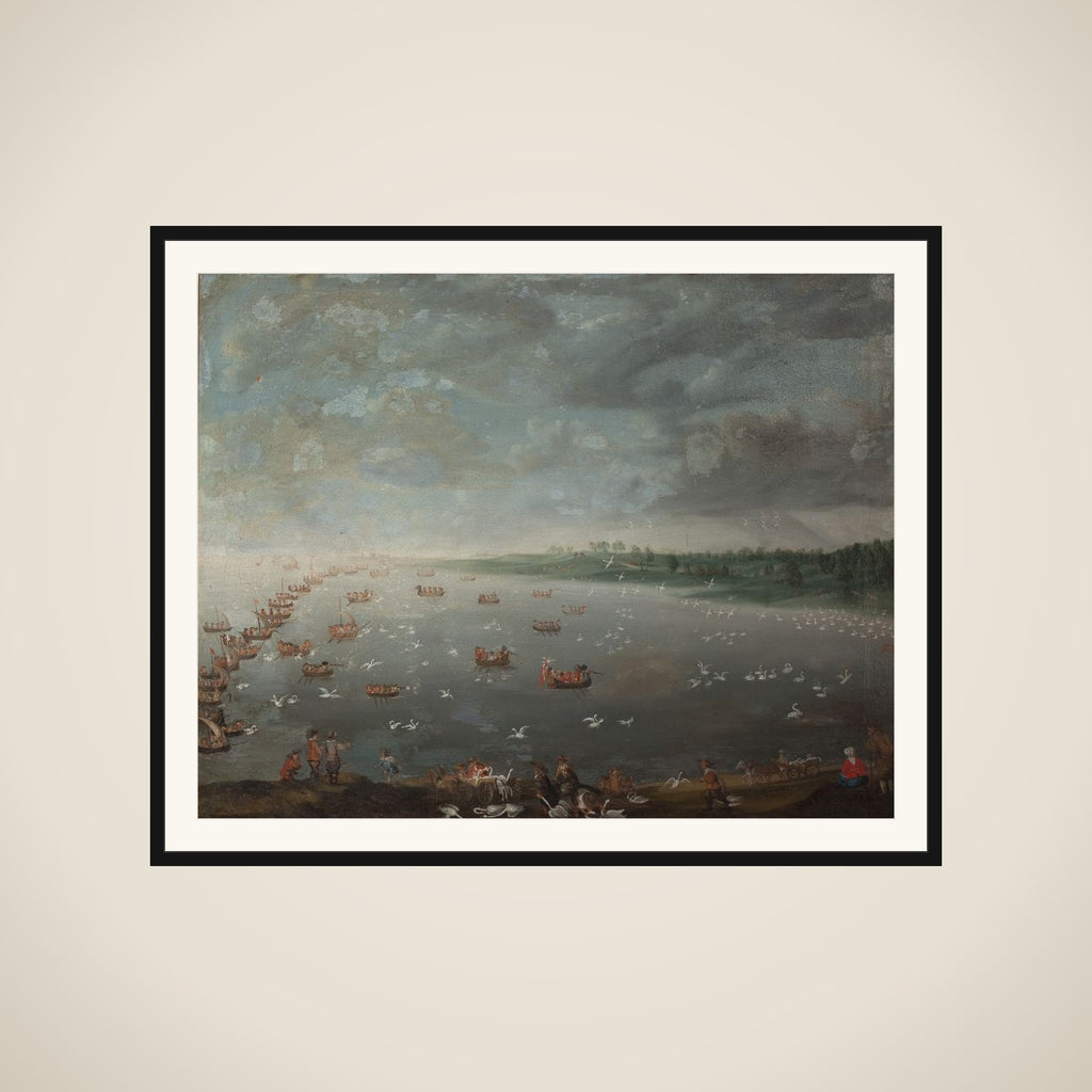 Svanejagt framed