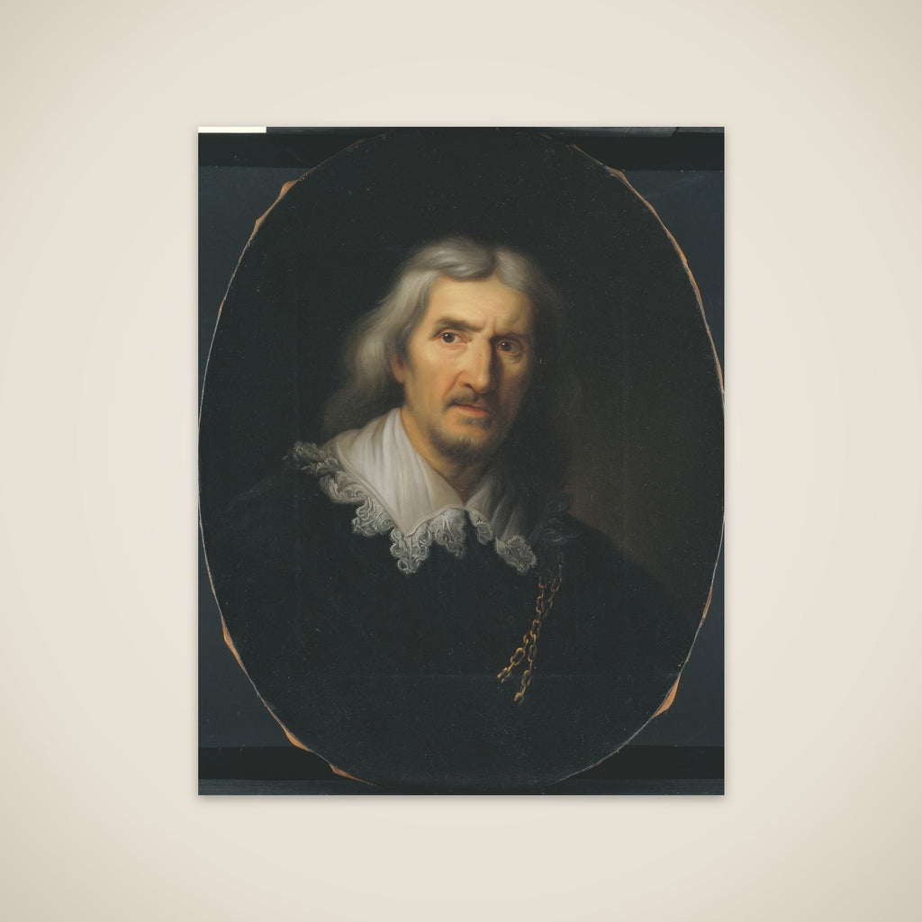 Mandsportræt unframed print