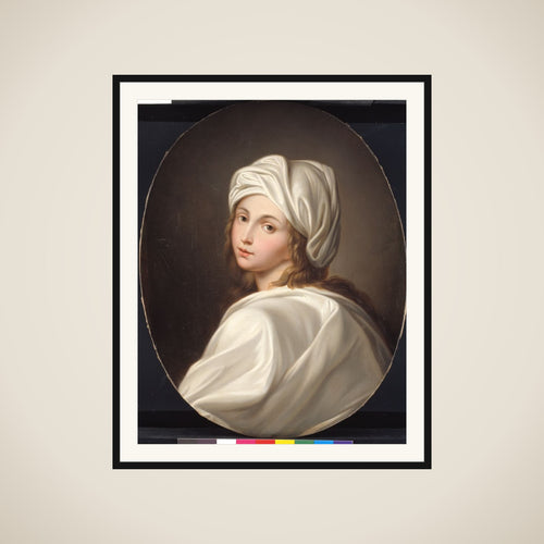 Beatrice Cencis portræt framed