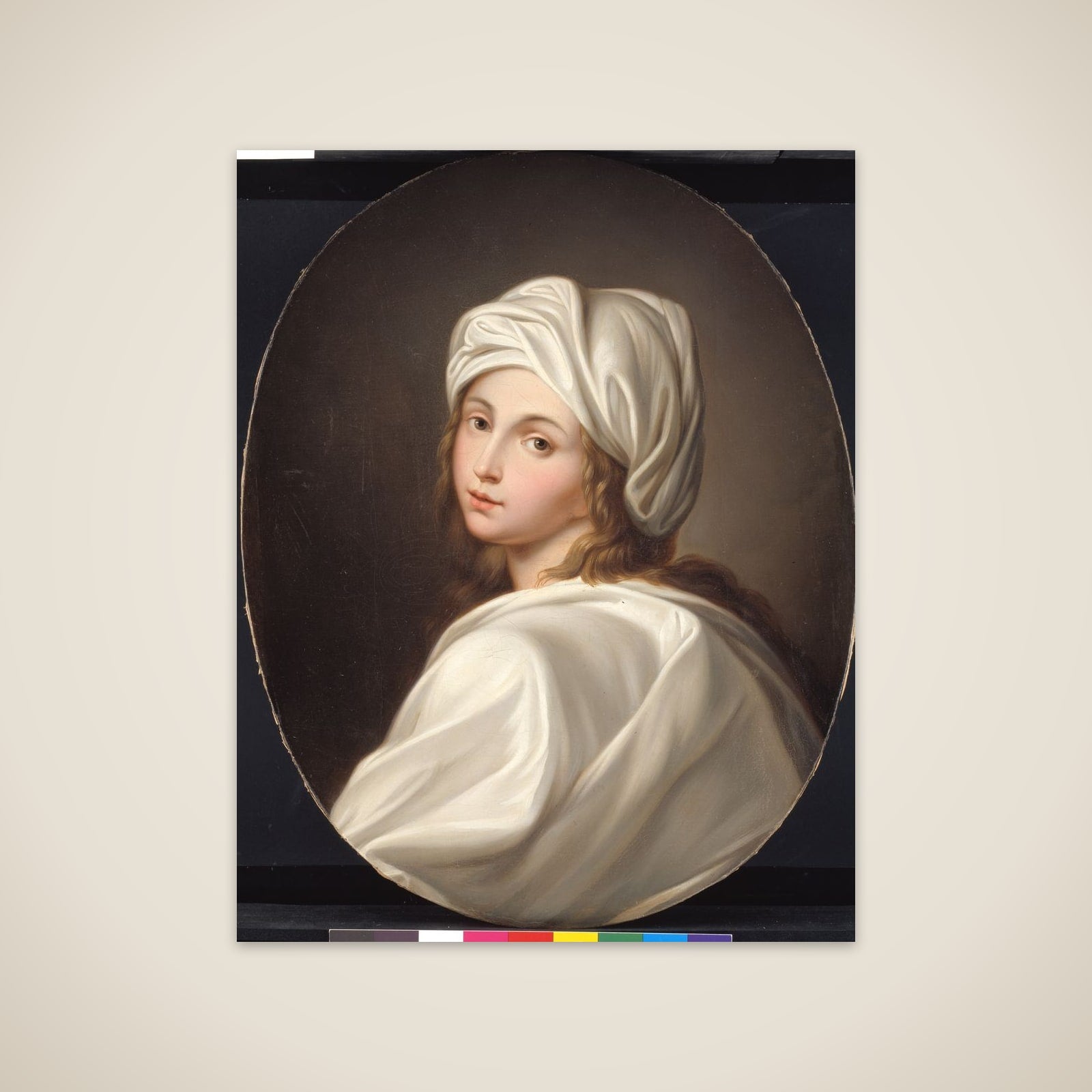 Beatrice Cencis portræt unframed print