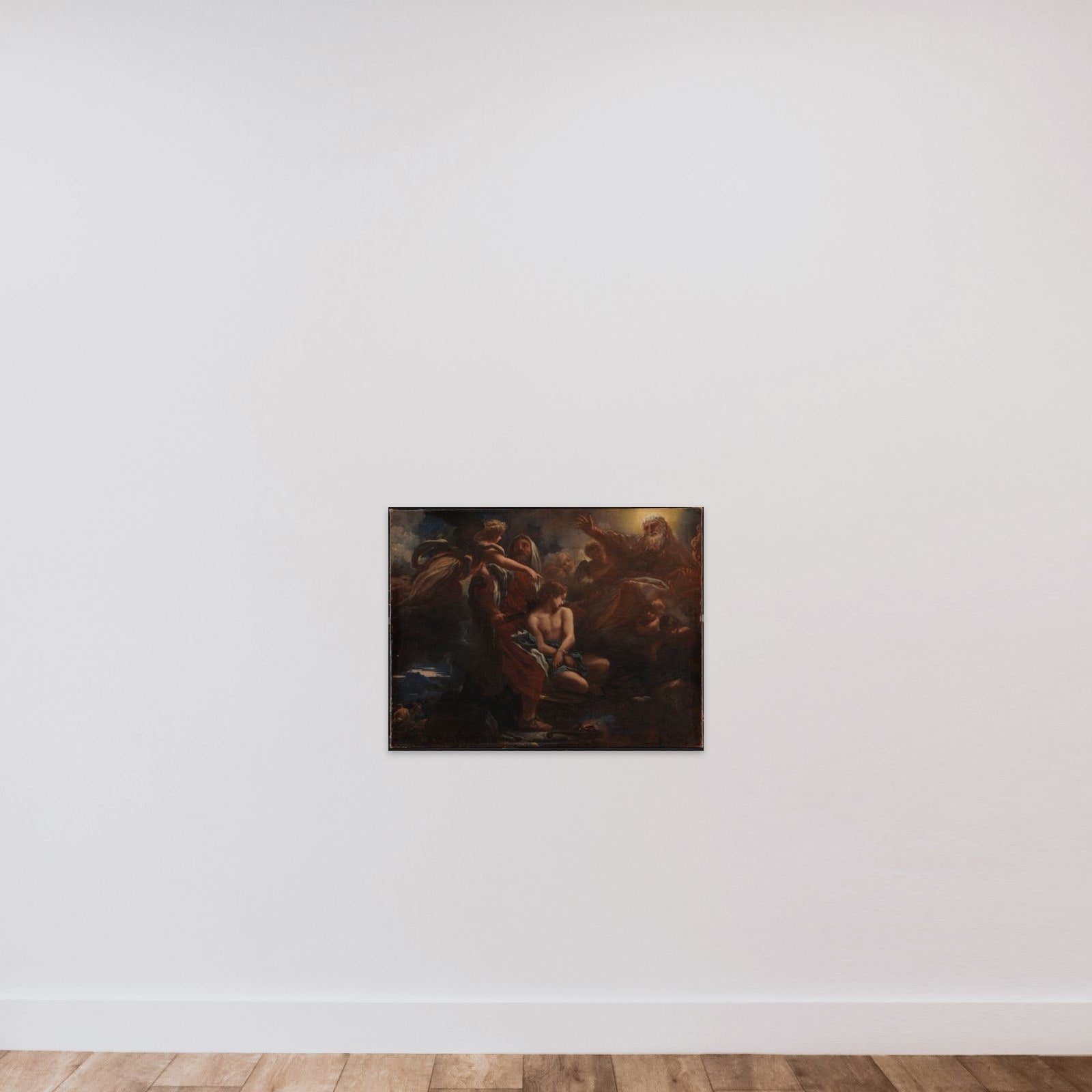 Isaks ofring unframed — shown to scale