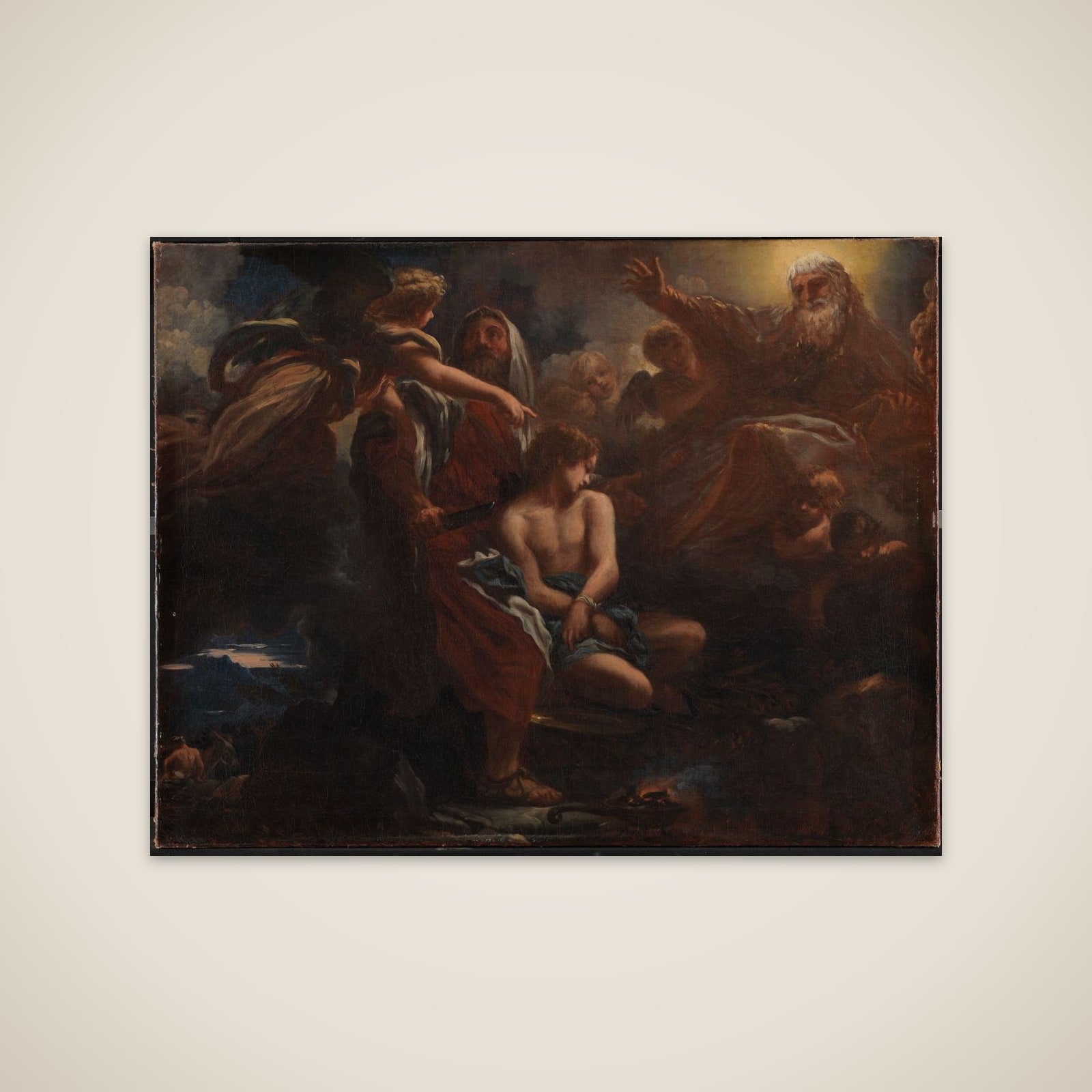 Isaks ofring unframed print