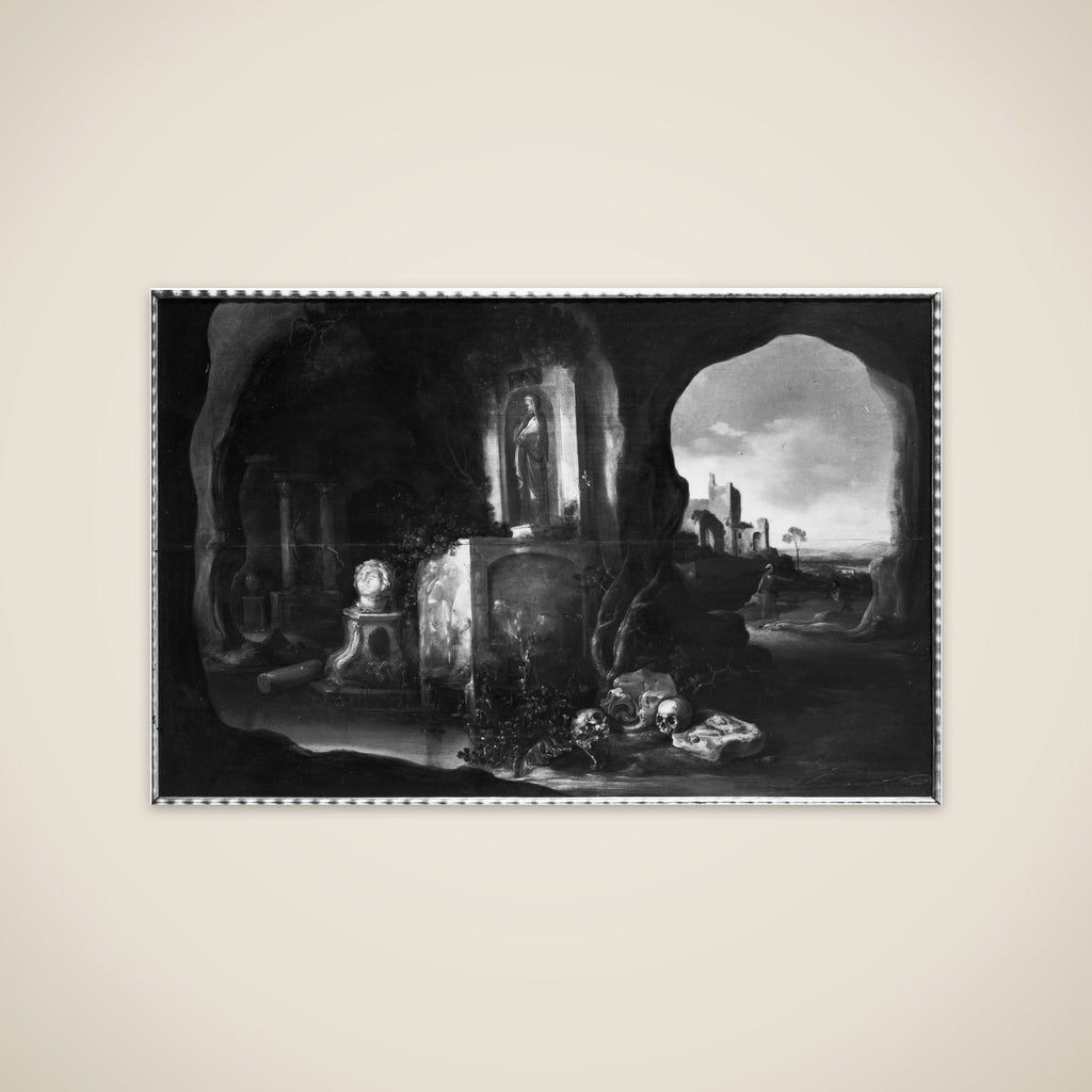En bjerghule unframed print