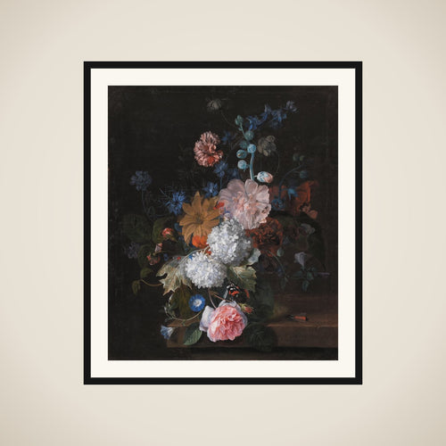 Blomster framed