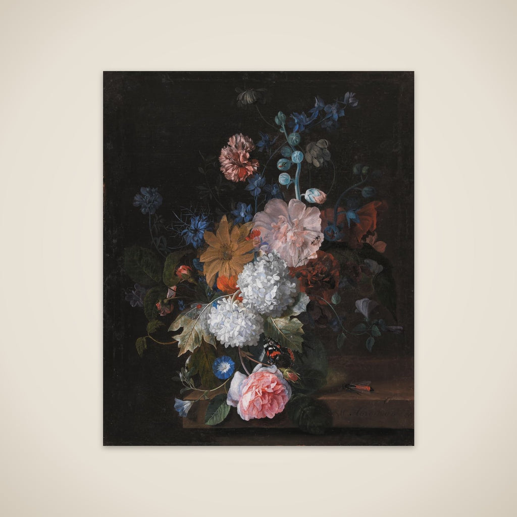 Blomster unframed print