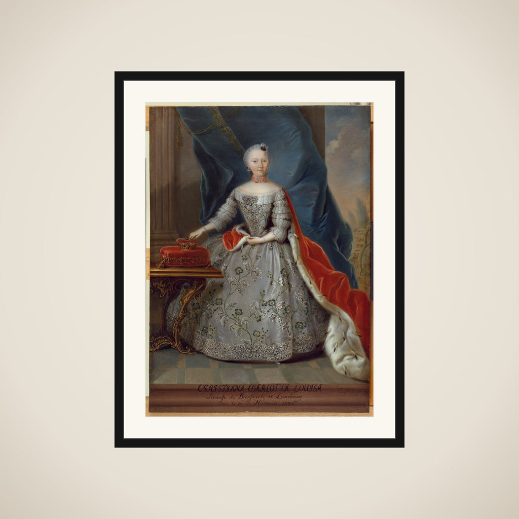 Christiana Charlotta Louisa, prinsesse af Braunschweig og Lünebourg framed