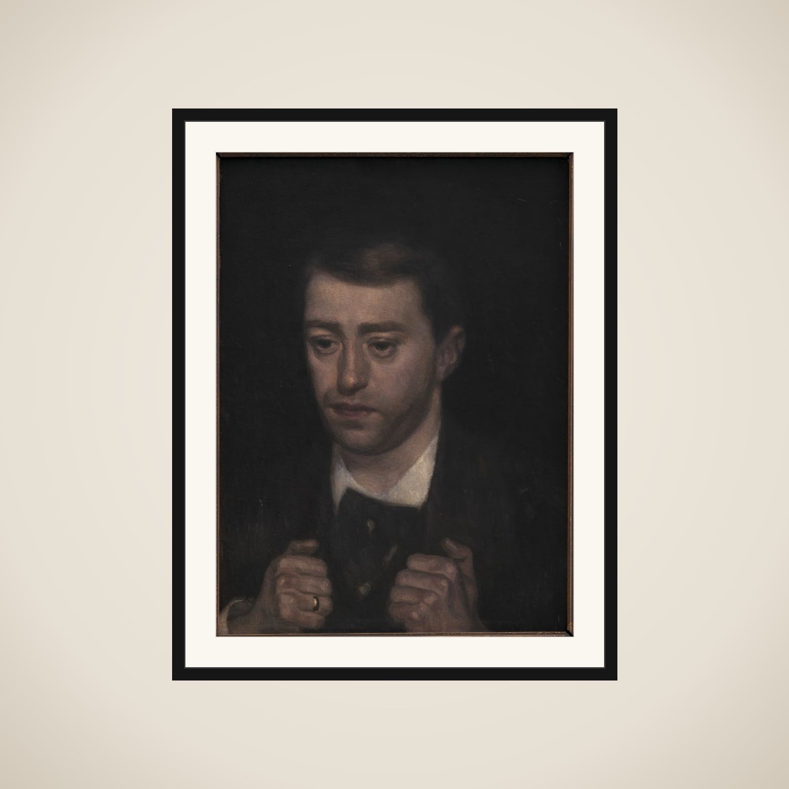 Komponisten Fini Henriques framed
