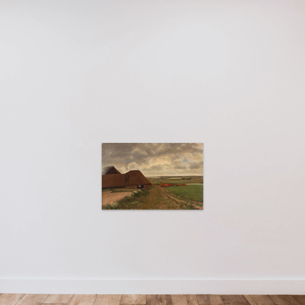 Ved et vestjysk teglværk. Gråvejr unframed — shown to scale