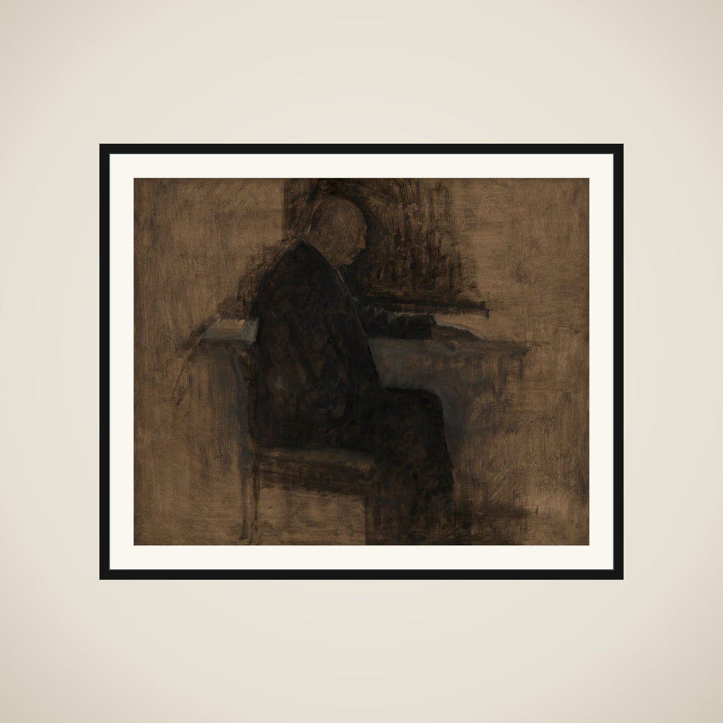 Arkitekten Thorvald Bindesbøll framed