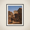 Gadeparti fra Gerano framed