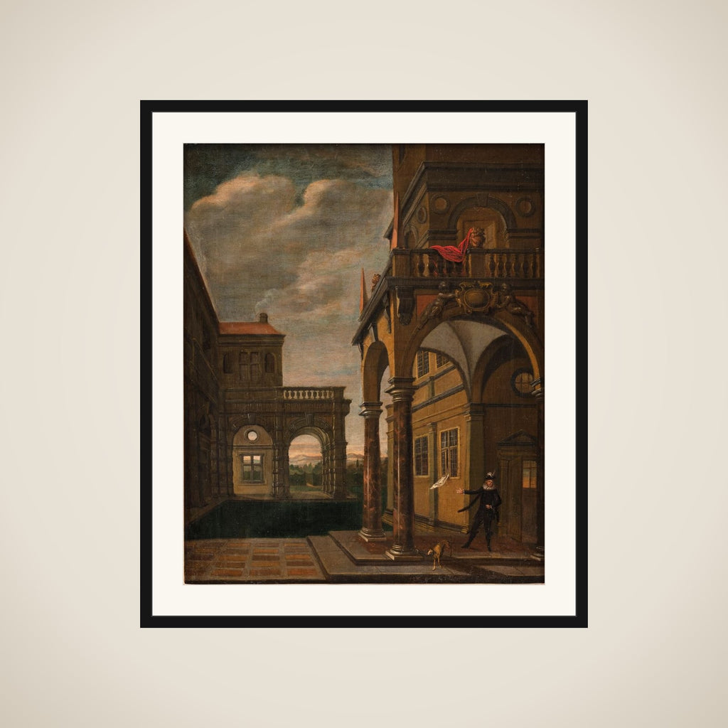 Arkitekturstykke framed