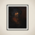 Portræt af Rembrandt framed