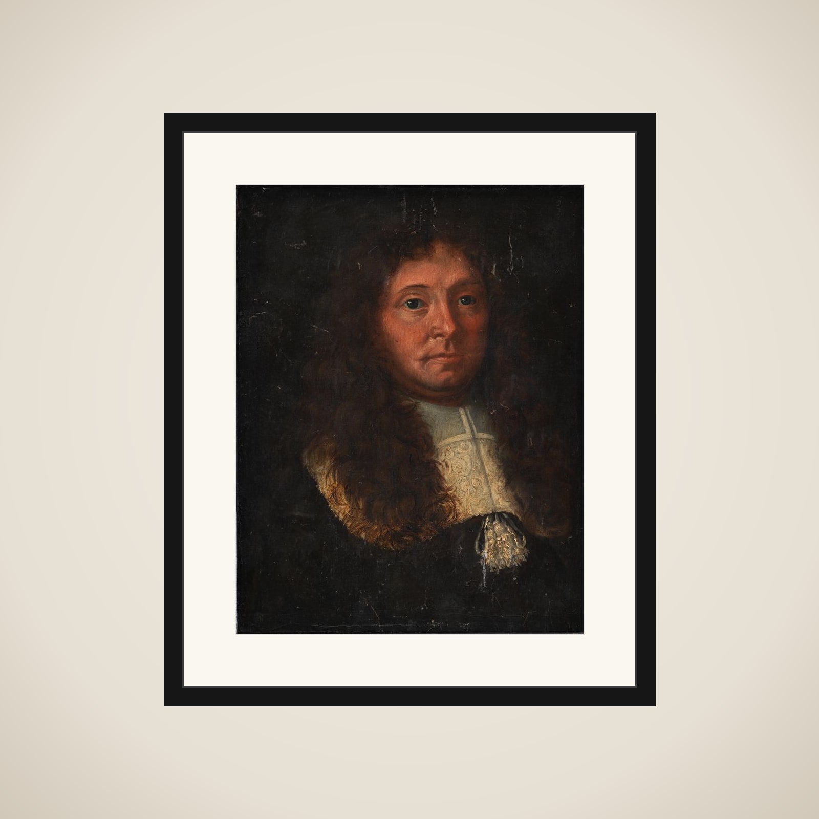 Mandsportræt framed